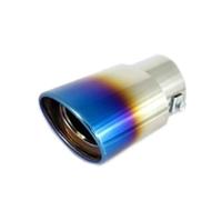 Car Exhaust Whistle For Nissan For X-Trail For Qashqai For Altima 370Z Xmotion Car Decoration Muffler Tail Throat Exhaust Pipe Modeling Exhaust Muffler(Lavender)