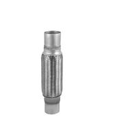 Car Exit Exhaust Pipe 45/50/55/65/70/75mm Universal Car Muffler Exhaust Flex Pipe Flexible Tubing Joint Silencer Stainless Steel 160mm 200mm