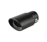 Car Exit Exhaust Pipe Car General Personality Modified Tailpipe Exhaust Pipe Stainless Steel Cover Muffler Grill Blue Metal