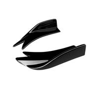 Car Exterior Decoration Rear Bumper Splitters Aprons Corner Spat Lip Wrap Diffuser Trunk Angle ABS For Toyota For CHR 2018-2023 Vehicle Side Skirt(Gloss Black)