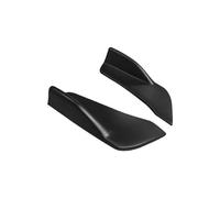 Car Exterior Decoration Rear Bumper Splitters Aprons Trunk Lip Spoilers Wing Diffuser Wrap Angle Protector For Q3 2015-2020 MENSUNUBNM(Matte Black)