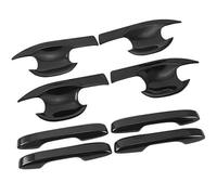 car Exterior Door Handle Car Left Exterior Door Handle for cr-v for CRV 6th Gen 2023 2024 2025 ABS Car Door Handle Bowl Cover Protection(Black)