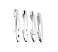Car Exterior Door Handle Compatible with City Sedan 2015 2016 2017 2018 2019 2020 ABS Moulding Trim Decor Accessories Car Exterior Door Handle Cover(Silver Smart)