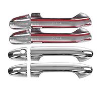 Car Exterior Door Handle Cover 8 Pcs ABS Silver Car Electroplate Exterior Door Handle Cover Trim, for Mercedes-Benz, Vito W447 2014-2017 Car-Styling Automotive Door Handle Guard
