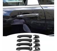 Car Exterior Door Handle Cover Replacement for Dodge Avenger 2008-2020, Car Door dle Cover Protector Car Door Hanandle Cover, Door Patch Handle Trim Sticker Accessories,Pitch Black 1 Hole 2 smart
