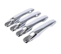 Car exterior door handle /Fit For Volvo XC60 2018 2019 2020 ABS Chrome Side Door Handle Cover Door Handle Protector Sticker Exterior Car Styling Accessories car door handle protector(Glossy With Hole)