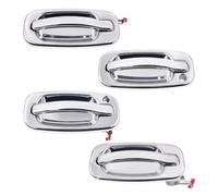 Car Exterior Door Handle For Cadillac For Escalade For ESV For EXT 2003 2004 2005 2006 Chrome Exterior Door Handles Outside Door Handle