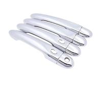 Car Exterior Door Handle Trim For Megane 3 MK3 III For Scala 2009~2017 2015 | For Megane 3 MK3 III For Scala 2009~2017 2015 Car Imitation Carbon Fiber Handle Or Chrome Door Handles Cover Accessories