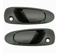 car exterior door handles Car Exterior Outside Door Handle Front Rear Pair Set/Fit for 1992-1995 Honda Civic 1993-1997 Del Sol 72180SR3J02ZD 72140SR3J02ZD car door handle protector(Front Pair)