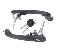 Car Exterior Door Handles Compatible with Galaxy 1995 1996 1997 1998 1999 2000 2001 2002 2003 2004 2005 2006-2015 Door Handle with 2 Same Keys 6N0837207