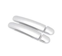 Car Exterior Door Handles Compatible with Seat for Leon MK1 MK2 1999-2012 for Toledo 1999-2007 Car Exterior Door Handle Cover Trim Accessories(Silver,3)