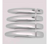 Car Exterior Door Handles Covers Replacement for R-enault Alaskan 2017-2021, Outside Door Handle Cover Exterior Chrome ABS Molding Protector Trim Styling Accessories,1 Hole 2 Smart