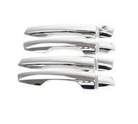 Car Exterior Door Handles For Mitsubishi For Eclipse For Cross 2018-22 Chrome Door Handle Cover Trim Car Cap Exterior Styling Accessories Sticker(4Handle 1 Keyhole)