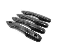Car Exterior Door Handles for Toyota Avalon 2019-2022, Vehicle Door Handle Protector Durable Exterior Shell Replacement Accessories, A/Carbon Fiber Pattern-A/Style 2