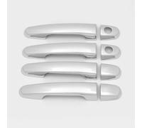 Car Exterior Door Handles for Toyota Highlander Kluger V 2001-2007, Exterior Handle Trim Cover Scratch Protector Durable Shell Replacement Accessories,A/Electroplating-A/Style 2