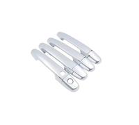 Car Exterior Door Handles for Toyota Highlander Kluger V 2001-2007, Exterior Handle Trim Cover Scratch Protector Durable Shell Replacement Accessories,A/Electroplating-A/Style 3