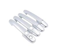 Car Exterior Door Handles for Toyota Highlander Kluger V 2001-2007, Exterior Handle Trim Cover Scratch Protector Durable Shell Replacement Accessories,A/Electroplating-A/Style 4