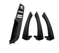 Car Exterior Door Handles LHD Interior Plastic Door Pull Handle with Cover Trim Full Set for 3 Series E90 E91 316 318 320 325 328i Door Handle(Black 37.5 Low-end)