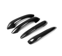 Car Exterior Door Handles Replacement for Porsche for Macan S GTS 95B Turbo 2014-2022 Outer Door Handle Cover Trim Sticker Real Carbon Fiber