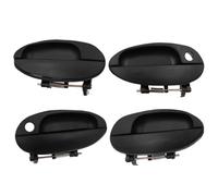 Car Exterior Door Handles,Tailgate Handle Front Rear Left Right Exterior Door Handle Fit use for Daewoo Matiz Fit use for Chevrolet Spark 1998-2005(Front Left)