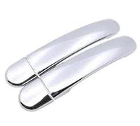 Car Exterior Front Left, for Seat, for Toledo MK4 KG 2012 2013 2014 2015 2016 2017 2018 2019 Car Anti-rust Door Handles Covers Exterior Scratch Protective Decor(Black B2)