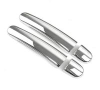 Car Exterior Front Left, for TT MK1 A2 2000 2001 2002 2003 2004 2005 Car ABS ChromeCarbon Fiber Style Exterior Door Handle Cover Trim Accessories Car Door Handle Cover