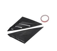 Car Exterior Louvers Window Shutters Glass Blinds Trim Air Vent Scoops Shades Cover ABS Exterior Easy Mounting Car Window Louver