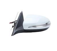 Car Exterior Mirror Complete 16/18 Pins Rear View Mirror Assembly For Benz C-Class W205 2015-2020 White Left-Hand Drive Wing Mirrors Car Accessories(Left)