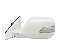 Car Exterior Mirror Complete 5/7/9 PIN Car Accessories Outside Door Rearview Side Mirror Assembly Assy For CRV CR-V 2007 2008 2009 2010 2011 RE1 RE2 RE4(9PIN Left White)