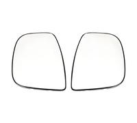 Car Exterior Mirror Glass Compatible With Peugeot For Partner For Tepee 2013 Car Reverse View Mirror Lenses Side View Mirror Glass OEM: 1608181280 1608181380(L+R)