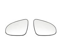 Car exterior mirror glass Compatible With Toyota For Yaris 2012 2013 2014 2015 2016 2017 2018 Car Exterior Rearview Heated Mirror Glass Reflective Lens 87909-0D580(A pair)