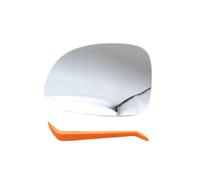 Car exterior mirror glass Compatible With VW For Tiguan 2009 2010 2011 2012 2013 2014 2015 2016 2017 Car Left Right For Wing Rearview Heated Mirror Glass Lens(Left)