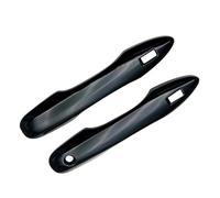 Car Exterior Outsidedoor Handle For Toyota For Prius 60 2023 2pcs Car Exterior Door Handle Protection Decoration Cover Sticker Accessories(Black)