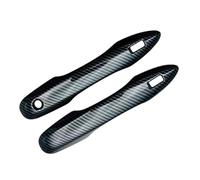 Car Exterior Outsidedoor Handle For Toyota For Prius 60 2023 2pcs Car Exterior Door Handle Protection Decoration Cover Sticker Accessories(Carbon Fiber)