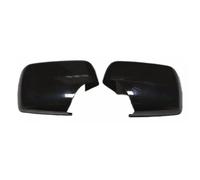 Car Exterior Rearview Housings For BMW X5 Series E53 1999-2006 Replacement Side Mirror Cover Wing Cap Door View Case Black Rearview Exterior Shell(Black1)