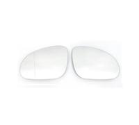 Car Exterior Rearview Mirror Door Rear View Mirror Glass Side Wing Mirrors Convex Heated Angle Exterior Part For VW For Golf 6 For MK6 2009-2012 For Hatchback(Onecolor)