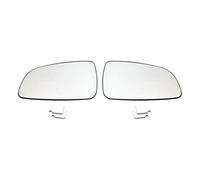 Car Exterior Rearview Mirror Left Right Door Side Wing Mirror Glass Heated Convex Rear View Rearview For Opel For Astra H 2004-2009(Onecolor)