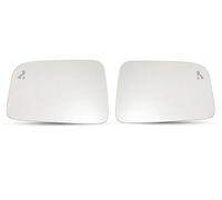 Car Exterior Side Rearview Mirror Lenses Reflective Glass Lens With Heating Blind Spot For Ford For Edge 2009-2014 DYDGUTUFB(2PCS left and right)