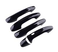 Car Exterior Styling Compatible with Benz for C E GLC Class W205 X253 W213 2016 2017 2018 2019 LHD 5Pcs Car Exterior Black Door Handle Cover Trim Frame