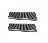 Car External Cabin Air Filter OEM 4GD819343 Fit For Audi A6 C7 2011-2019 1.8T 2.0T/A7 2015-2019 Model Car Accessories Cabin Filter Activated Carbon Cabin Filter(2 pack A style)