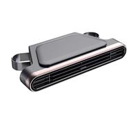 Car Fan - Brushless Motor Material, Strong Airflow, USB Port, Portable Dual Turbine Cooling Device with Fragrance Diffuser, Quiet Backrest Holder for Commuting, Travel, Camping, Family