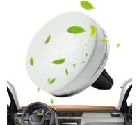 Car Fan Fragrance Diffuser Clip | Stylish Lambskin Diffuser - Set of Wind Clips with 3 Car Air Freshener Refills | Ideal for Drivers and Vehicles