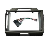 Car Fascia Radio Panel 9 Inch Car Radio Fascia Stereo Panel Dash Installation Kit Double Din Frame GPS DVD Bezel For KIA For SPORTAGE 2010 2011 2012 2013 2014 2015(Frame And Cord)