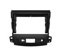 Car Fascias 9 Inch Radio Fascia Dashboard Bezel For MITSUBISHI For OUTLANDER 2008-2015 2Din Screen Dash Stereo Panel Frame(Frame)