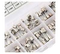 Car Fast-Blow Glass Fuses Car Glass Tube Fuses 0.2-20A 0.5-30A Assorted Kit for Car Light Inflator Vacuum Cleaner Protected circuits (Color : 0.2 20a)