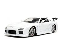 car Fast & Furious 1993 Mazda RX-7 1:24 die-cast white