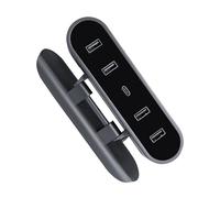 Car Fast USB Shunt Hub Port Suitable For Y Docking Station Powered Splitter Quick Data Transfer Adapter Tire Inflator Portable Air Compressor Plug Adapter Car Neck Pillow Usb Hub