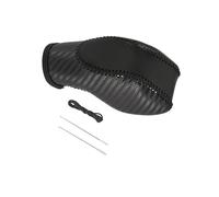 Car Faux Leather Gear Shift Knob Cover Black Right Hand Drive Replacement for Ford Focus Escape Fusion Fiesta Transit Van Carbon Fiber Pattern