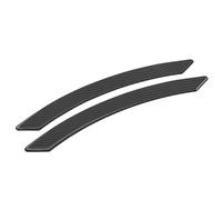 Car Fender 2Pcs 15'' Carbon Fiber Pattern Car Wheel Eyebrow Arch Trim Lips Strip mud flap Flare Protector Mud Flap Splash Guards Protector Accessories