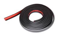 car fender 3Meter Rubber Car Fender Extension Wheel Eyebrow Flare Protector Running Boards Mud Flap Edge Sealing Strip Scratch Resistant(Width 1.3cm)